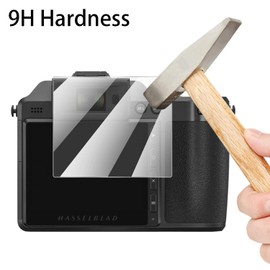 FYDIKHN 2 PCS Camera Tempered Glass Screen Protector Film For Hasselblad X2D 100C 9H Hardness 3.6 inch