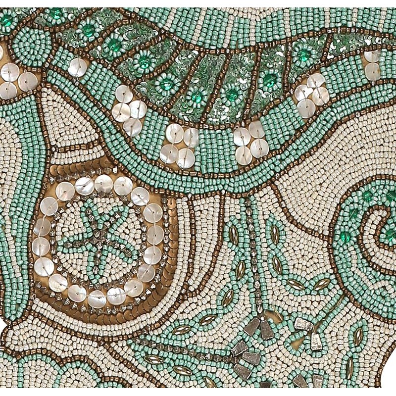 Handmade Beaded Table Runner, Beaded Runner for Table, Beaded Table