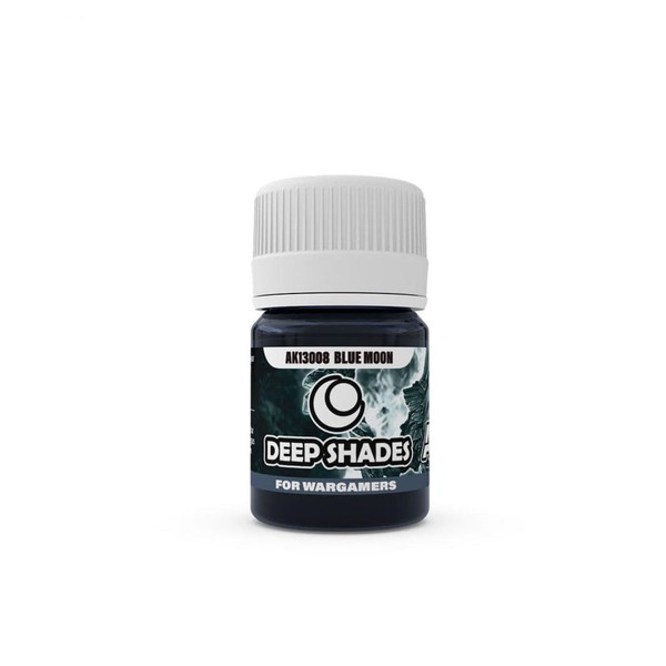 AKI 13008 Deep Shades for Wargamers Blue Moon Acrylic Paint