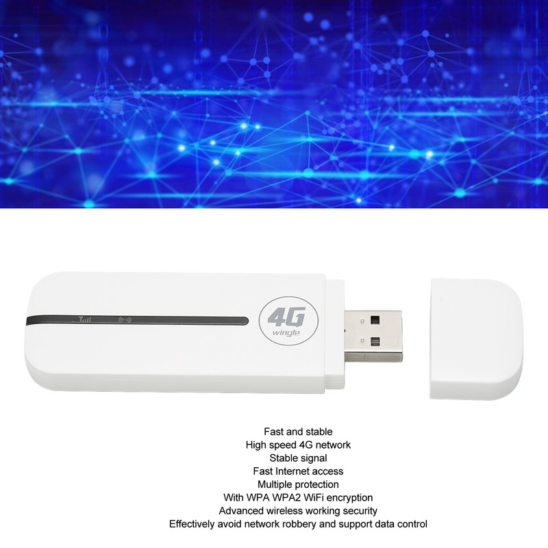 4G USB WiFi Modem Plug and Play High Speed Mini