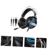 STOBOK High Sensitivity Gaming Headphones Headset Microphone Stereo Headset for