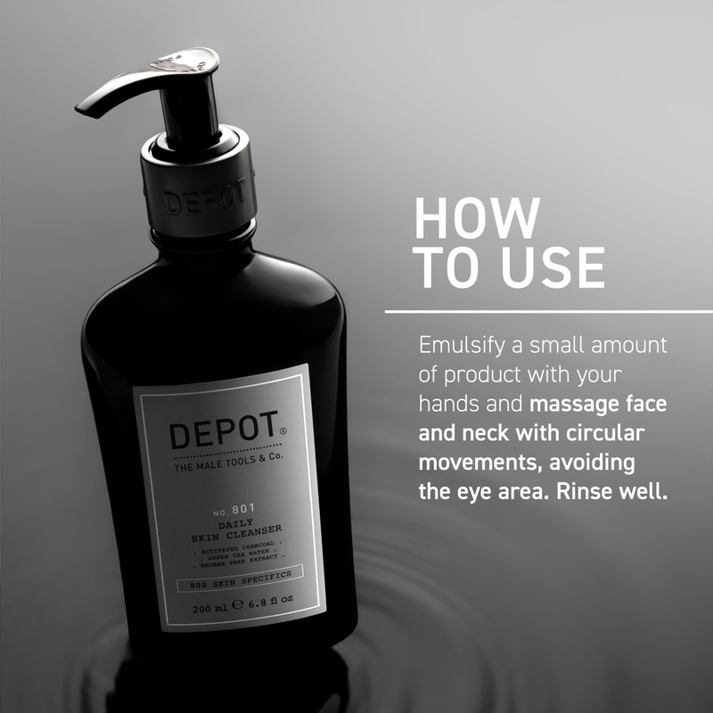 Depot 801 DAILY SKIN CLEANSER DA UOMO, SDEV025