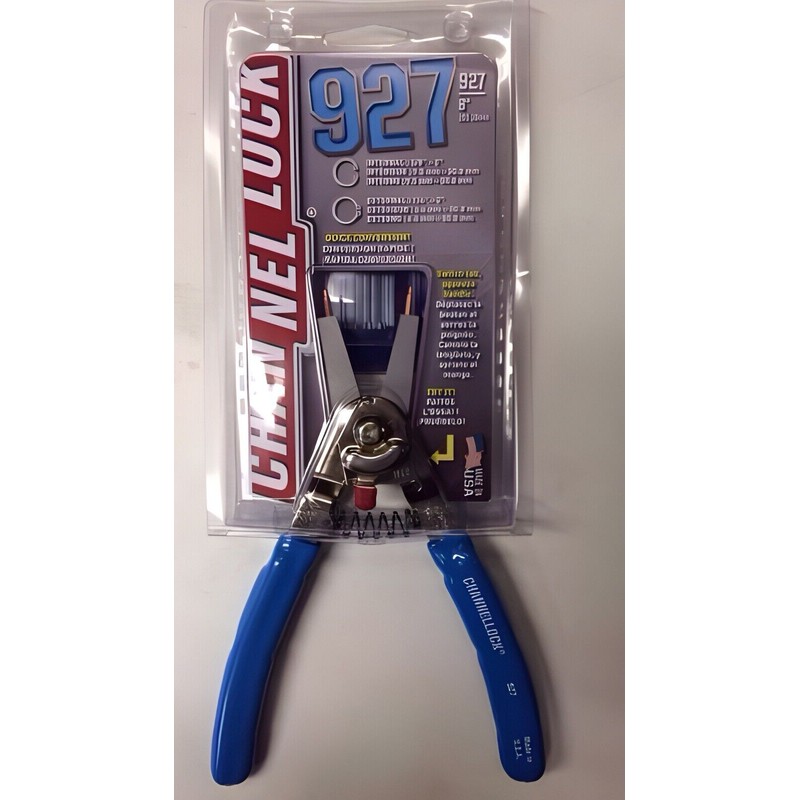 Channellock 927 8" Snap Retaining Ring Pliers Made in USA
