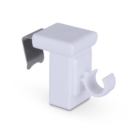 Clamp Support Pack of 10 – for Cafe House Rods Diameter 10 mm – Window Frame 10 – 27 mm – Klemmfix Replacement Support – No Drilling, Screws, Gluing, Easy Installation