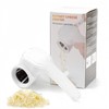 Manual Rotary Cheese Grater, Stainless Steel Drum, Easy Clean