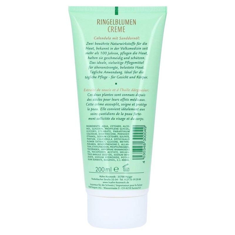 Marigold Cream with Sea Buckthorn Oil 200 ml