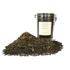 Earl Grey Tea Gift Caddy 100g Airseal Black Loose Leaf by TeaCakes of Yorkshire
