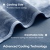 Topcee Cooling Blanket 80''x88'' for Hot Sleepers, Arc-Chill Q-Max>0.35 Double