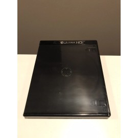 PAKPAL 4K ULTRA HD  BLACK 4-DISC CASE , BOOKLET CLIPS, SLEEVE, 15MM Please Read