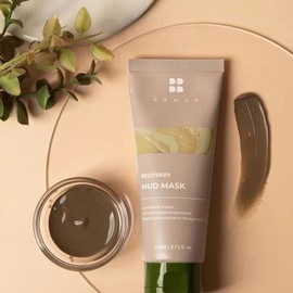 BRMUD Support Mud Mask for Face & Body | Pore Tightening & Impurity-Removing Clay - Reduces Acne, Blackheads & Excess Oil | Gentle Natural Skincare for Women & Men, Elasticity & Moisture Care
