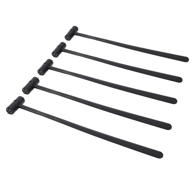 5Pcs Star Needle Dermal Hammer ABS Handle Lightweight Double Headed