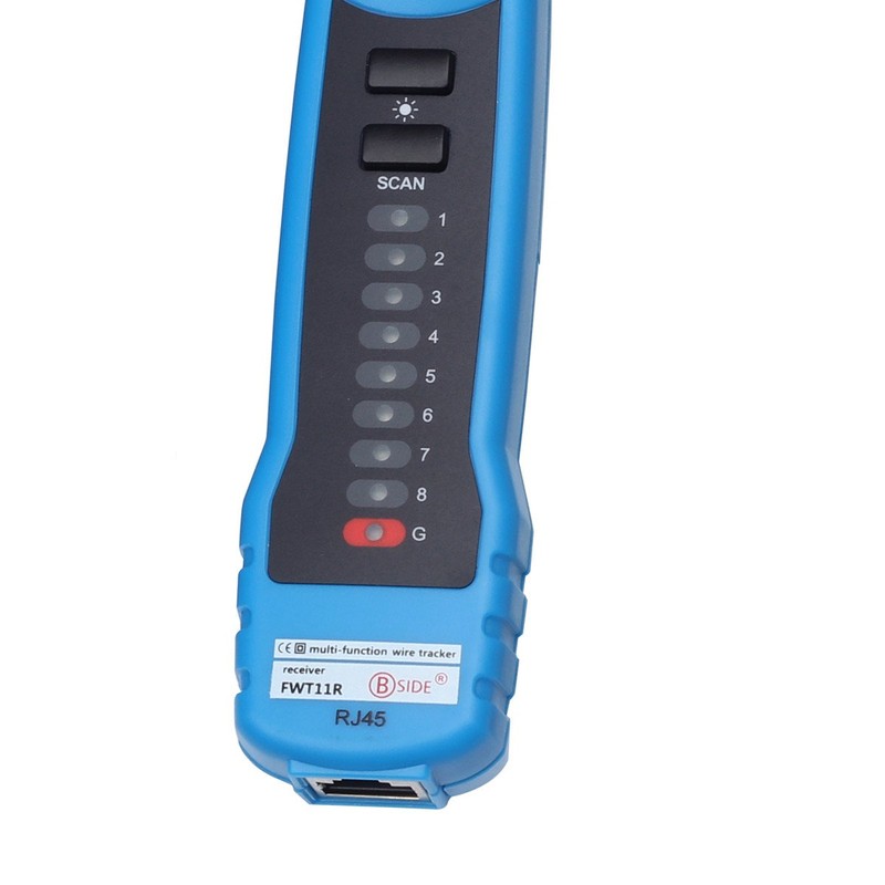 Bside FWT11 Cable Tester RJ45 RJ11 Blue