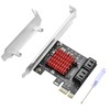 ELUTENG PCI-E to SATA Adapter 4 Ports PCIe SATA Expansion