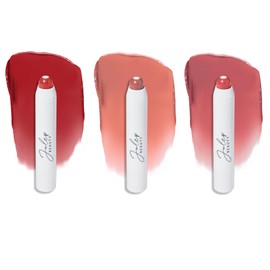 Julep Julep It's Balm Tint of Color Lip Balm Trio - Cherry Wood, Cashmere Nude, Dusty Orchid Summer | Hydrating Lip Color with Vitamin E Core | Natural Gloss Finish | Vegan & Cruelty-Free