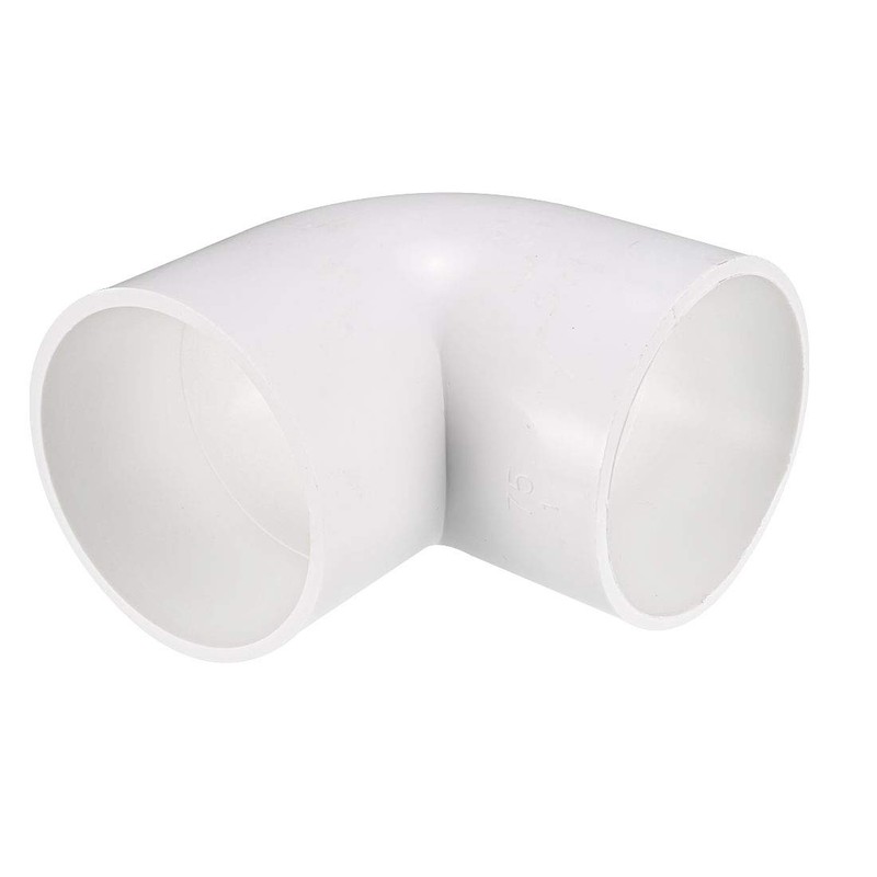 sourcing map 75mm Slip 90 Degree PVC Pipe Fitting Elbow