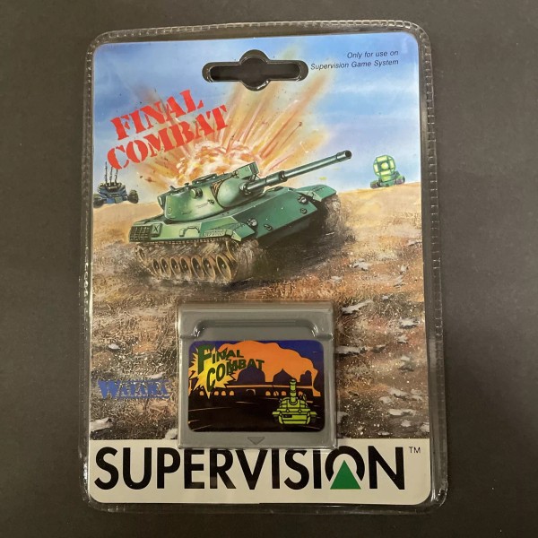 VINTAGE WATARA SUPERVISION FINAL COMBAT VIDEO GAME NEW NOS