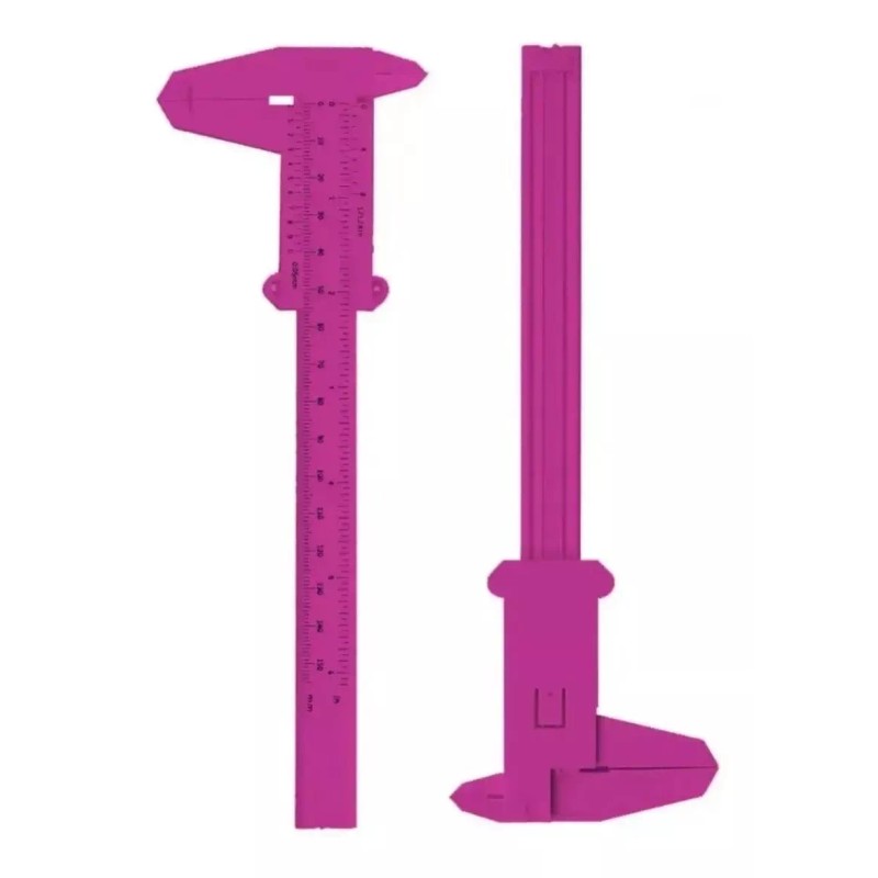 Beauty Eye Vernier Medidor Regla Para Cejas Microblading Shading