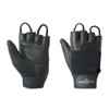 Globaleather Classic Fingerless Black Wheelchair Glove (Small) GSGBLN