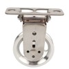 Pulley Wheel Bidirectional Rust Proof Silent Rotation Traction Wheel for
