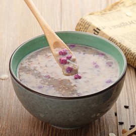 Purple potato quinoa Porridge 4.23oz/ 120g (12x10 bags) Cereal Ready-to-eat cereal Nutritious breakfast meal replacement cereal