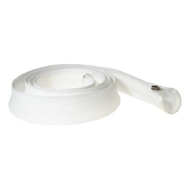 Fisual Expandable Zip Up Cable Tidy (1 Metre, White)