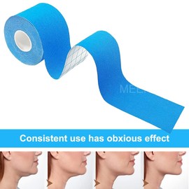 MEENIRA Women Face Lifting Tape Anti-Wrinkle Patches Face Tightening Band Multifunctional for Face Eye Neck 1 PCS