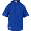Rawlings Men's Standard Short Sleeve Cage Jacket, Royal Blue