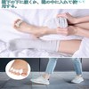 KUENZ 足指サポート，足指を広げる ，足指サポーター ， 睡眠足指ストレッチパッド、足指就寝用、シリコン素材、洗濯可能、着脱簡単、ソフト、2個入り、男女兼用。 (M:25-27)
