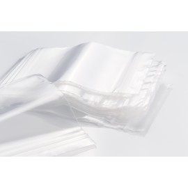 Clear Zip Bags - Pack of 100-50 Micron Thickness - Choice of Sizes (220mm x 280mm)