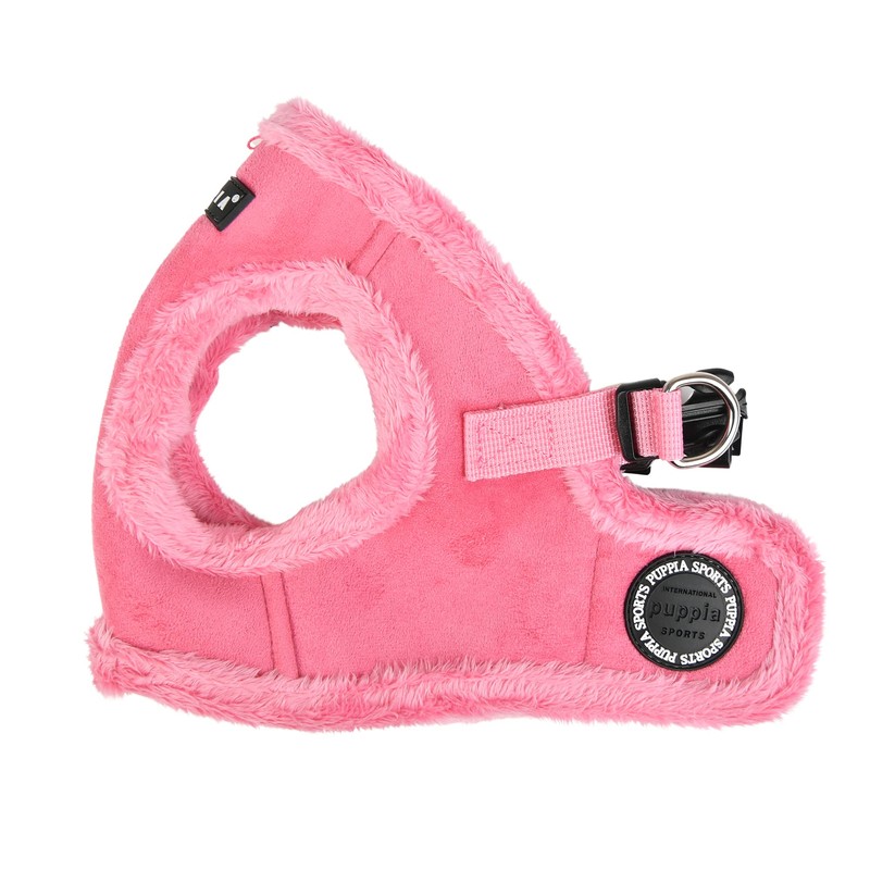 Puppia Terry Vest Dog Harness Step-in Winter Suede Warm No