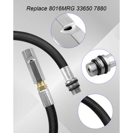 Whistle Thread Top Dead Center Indicator Replace 8016MRG 33650 7880 Center Top Dead Whistler With gasket sealing tape