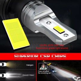 CHUSYYRAY Pair LED For 2006 TRX500FA FOURTRAX FOREMAN Headlight Bulbs Low Beam 88475