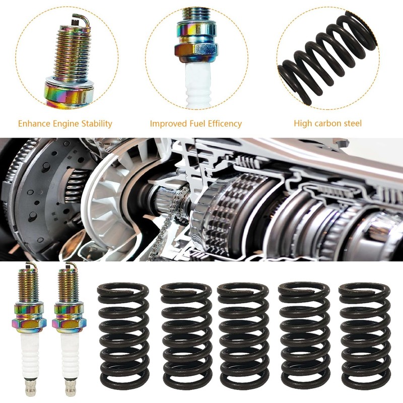 Boulevard Extra Plate Friction Steel Clutch Kit & Gasket &