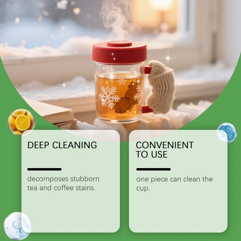 Las Tabletas Efervescentes Para Limpieza De Vasos Son Limpia