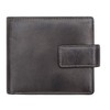 Prime Hide RFID Blocking Men's Vintage Black Leather Bifold Wallet