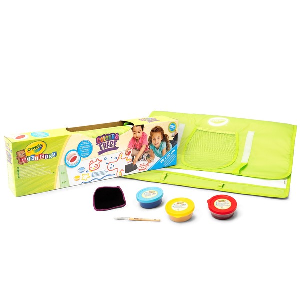 CRAYOLA Mini Kids – Painting and Repetition Mat, Maxi Reusable Surface for Painting with Washable Tempers, Age 36 Months + 81-1528