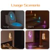 HOTUT Toilet Light, 16 Colours Motion Sensor Toilet Night Light,