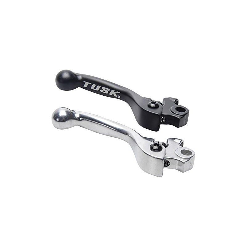 Tusk Brake Lever Rear Polished Compatible with Yamaha PW50 YZinger