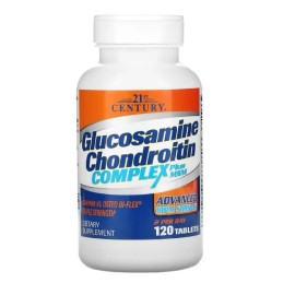21st Century Glucosamine Chondroitin Complex Plus MSM, 2 PACK, 120 Tablets (240 total!)