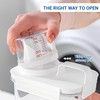 Beruyu Laundry Detergent Dispenser - Refluxable Plastic Liquid Laundry Detergent