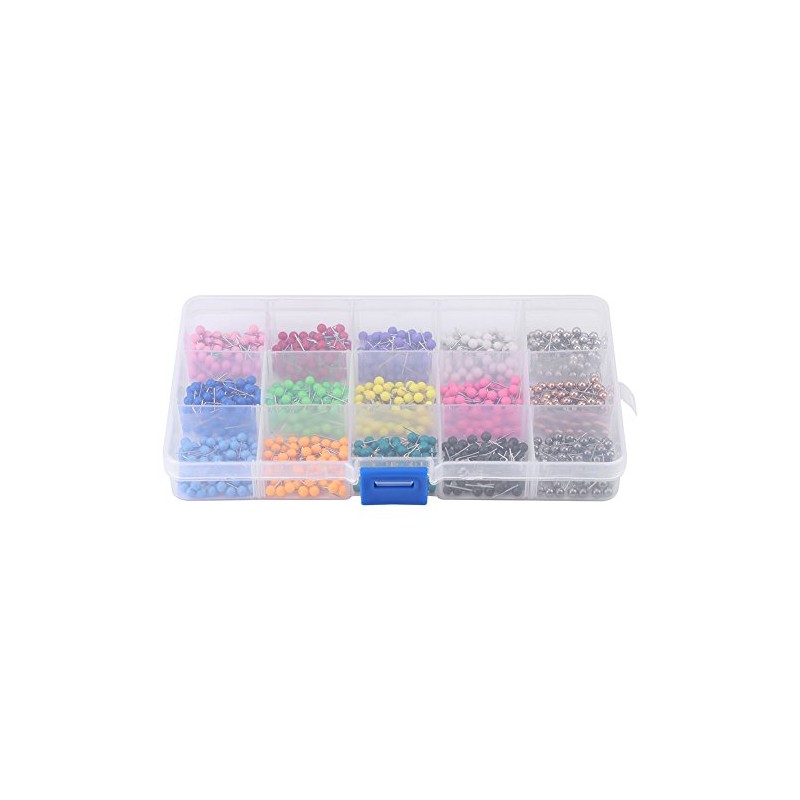 900pcs Ronda Head Dressmaking Pins para Bodas, Corsage y Floristería