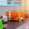 2 PCS Luggage Straps with Coded Lock, 200cm Adjustable Travel