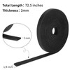 Ringsun 1/4 Inch Wide Flat Leather Strips for Crafts, Full