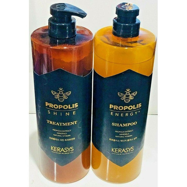 KERASYS Propolis Honey Bee Glue Shampoo+Treatment 1000 ml [Made in KOREA]