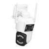 Outdoor WiFi Surveillance Camera 2 Lens Security PTZ IP Cam