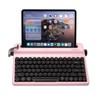 YUNZII QL75 Wireless Typewriter Hot Swap Retro Mechanical Keyboard,Punk Round