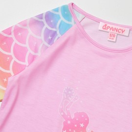 QPANCY Rainbow Mermaid Pajamas for Princess Girls Pj Sets Fall Night Shirt Size 8 9