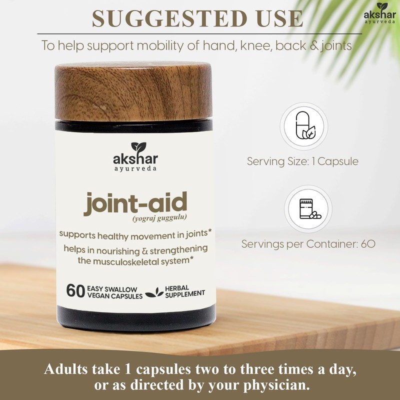 AKSHAR Ayurveda - Joint Aid - Indian Herbal Joint Support