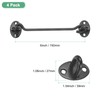 M METERXITY 4-Pack Hook and Eye Latch for Door 6