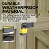1 Set - Shed Locking Clasp with Weather Proof Padlock